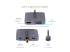StarTech.com USB C Video Adapter, USB C to HDMI VGA Multiport Adapter w/ 3.5mm Audio Output, 4K 60Hz, HDR, 100W PD 3.0, USB C Monitor Adapter for Laptop, Thunderbolt 3/4 Compatible - Flere vinkler