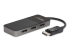 StarTech.com 3-Port Multi Monitor Adapter, DisplayPort 1.4 to 3x 4K DP Video Splitter, Triple or Dual 4K, Laptop/Desktop DisplayPort MST Hub for Multiple Monitors, Windows Display Adapter - Høyre vinkel