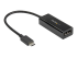 StarTech.com USB C to DisplayPort Adapter, 8K/5K/4K USB Type C to DP 1.4 Alt Mode Video Converter, HBR3/DSC/HDR, 8K 60Hz, Thunderbolt 3 Compatible DisplayPort 1.4 Monitor Display Adapter - Høyre vinkel