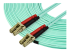 StarTech.com 15m OM3 LC to LC Multimode Duplex Fiber Optic Patch Cable - Nærbilde