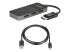 StarTech.com 3-Port Multi Monitor Adapter, DisplayPort 1.4 to 3x 4K DP Video Splitter, Triple or Dual 4K, Laptop/Desktop DisplayPort MST Hub for Multiple Monitors, Windows Display Adapter - Venstre vinkel