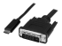 StarTech.com 3.3 ft / 1 m USB-C to DVI Cable - Høyre vinkel