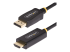 Startech 9.8ft (3m) DisplayPort to HDMI Adapter Cable, 4K 60Hz with HDR, DP to HDMI 2.0b, Active Video Converter, DisplayPort Desktop to HDMI Monitor, M/M - Høyre vinkel
