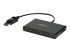 StarTech.com 3-Port Multi Monitor Adapter, DisplayPort 1.2 to HDMI MST Hub, Triple 1080p HDMI Monitor, Video Splitter for Extended Desktop Mode on Windows PCs Only, DP to 3x HDMI MST Hub - Høyre vinkel