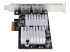 StarTech.com 2-Port 10Gbps PCIe Network Adapter Card, Network Card for PCs/Servers, Full-Height/Low-Profile PCIe Ethernet Card w/Jumbo Frames, NIC/LAN Interface Card - Høyre side