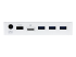 StarTech.com 3 Port USB 3.0 Hub plus Combo Fast Charge Port (2.1A) with Smartphone / Tablet Stand - Tilbake