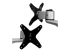 Startech Desk Mount Dual Monitor Arm - Nærbilde