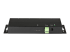 Startech 4 Port USB C Hub 10Gbps, Metal Industrial USB-C Hub, 2x USB-C & 2x USB-A, ESD Surge Protection, USB-C or USB-A Host, Self-Powered, Mountable USB 3.1 Gen 2 Type-C Hub - Høyre side