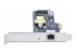 StarTech.com 1-Port 2.5Gbps NBASE-T PoE Network Card, Intel I225-V, 802.3af/at PoE+ Multi-Gigabit NIC, PCI Express Server LAN Card, SATA Powered Desktop Ethernet Interface - Venstre side