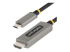 StarTech.com 6ft (2m) USB-C to HDMI Adapter Cable, 8K 60Hz, 4K 144Hz, HDR10, USB Type-C to HDMI 2.1 Video Converter Cable, USB-C DP Alt Mode/USB4/Thunderbolt 3/4 Compatible - Høyre vinkel