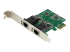 StarTech.com Dual Port Gigabit PCI Express Server Network Adapter Card - Venstre vinkel