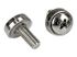 StarTech.com M5 Mounting Screws and Cage Nuts for Server Rack Cabinet - Fremsiden
