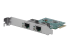 StarTech.com Dual Port Gigabit PCI Express Server Network Adapter Card - Høyre vinkel