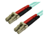 StarTech.com 7m OM3 LC to LC Multimode Duplex Fiber Optic Patch Cable - Høyre vinkel