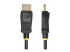 Startech 6.6ft (2m) DisplayPort to HDMI Adapter Cable, 4K 60Hz with HDR, DP to HDMI 2.0b, Active Video Converter, DisplayPort Desktop to HDMI Monitor, M/M - Flere vinkler