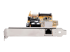 StarTech.com 1 Port 2.5Gbps PoE Network Card, PCIe Ethernet Card w/RJ45 Port, 30W 802.3at PoE NIC for Desktops/Servers, Network PoE LAN Adapter w/Low-Profile Bracket Included - Venstre side