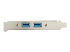 StarTech 2 Port USB 3.0 A Female Slot Plate Adapter - Nærbilde