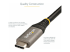 StarTech.com 20" (50cm) USB C Cable 10Gbps, USB 3.1/3.2 Gen 2 Type-C Cable, 100W (5A) Power Delivery Charging, DP Alt Mode, USB-C to C Cord, For USB-C Laptop, Phone, Device, Charge/Sync - Nærbilde
