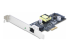 StarTech.com 1-Port 2.5Gbps NBASE-T PoE Network Card, Intel I225-V, 802.3af/at PoE+ Multi-Gigabit NIC, PCI Express Server LAN Card, SATA Powered Desktop Ethernet Interface - Venstre vinkel
