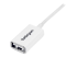 StarTech.com 2m White USB 2.0 Extension Cable Cord - Nærbilde