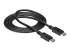 StarTech.com 35 ft DisplayPort Cable with Latches - Venstre vinkel