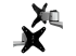 StarTech.com Desk Mount Dual Monitor Arm - Nærbilde