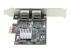StarTech.com 2-Port 2.5Gbps NBASE-T PCIe Network Card, Intel I225-V, Dual-Port Computer Network Card, Multi-Gigabit NIC, PCI Express Server LAN Card, Desktop Ethernet Interface - Høyre side