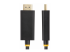 Startech 6.6ft (2m) DisplayPort to HDMI Adapter Cable, 4K 60Hz with HDR, DP to HDMI 2.0b, Active Video Converter, DisplayPort Desktop to HDMI Monitor, M/M - Flere vinkler