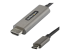 StarTech.com 13ft (4m) USB C to HDMI Cable 4K 60Hz with HDR10, Ultra HD USB Type-C to 4K HDMI 2.0b Video Adapter Cable, USB-C to HDMI HDR Monitor/Display Converter, DP 1.4 Alt Mode HBR3 - Høyre vinkel
