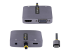 StarTech.com USB C Video Adapter, USB C to HDMI VGA Multiport Adapter w/ 3.5mm Audio Output, 4K 60Hz, HDR, 100W PD 3.0, USB C Monitor Adapter for Laptop, Thunderbolt 3/4 Compatible - Nærbilde