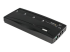 StarTech.com 4 Port Black PS/2 KVM Switch Kit with Cables - Høyre vinkel